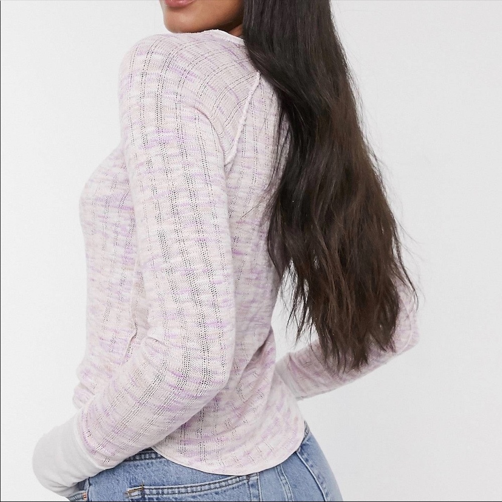 Free People Spaced Out long sleeve top - Picture 2 of 7
